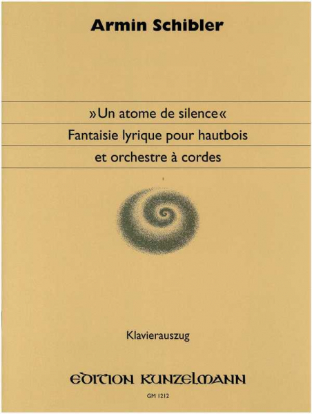 Un atome de silence pour hautbois et orchestre a cordes