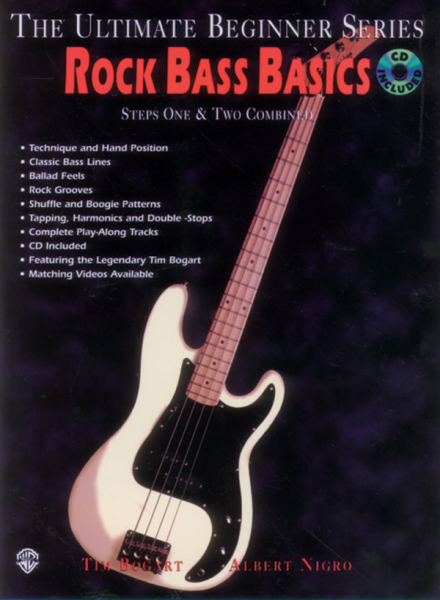 Rock Bass Basics Steps 1-2 (+CD) The Ultimate Beginner Series