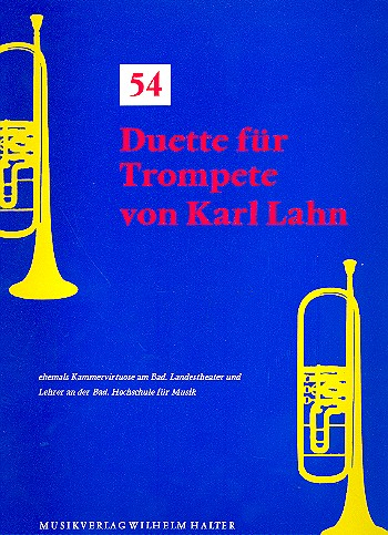 54 Duette für 2 Trompeten