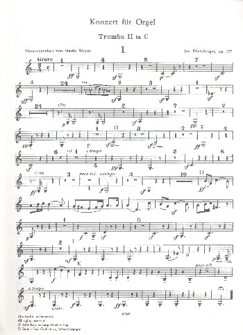 Konzert g-Moll Nr.2 op.177 für Orgel und Orchester