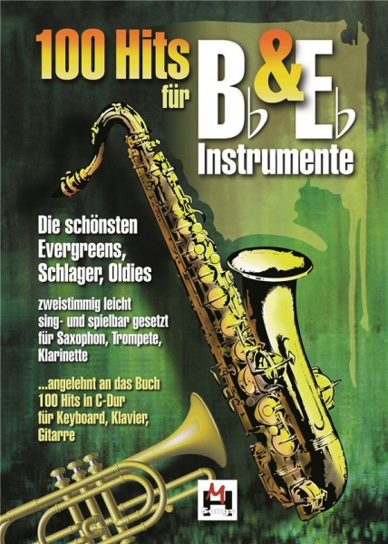Songbook 100 Hits für B- und Es-Instrumente