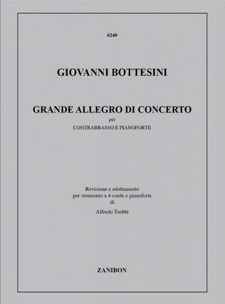 Grande Allegro di Concerto per contrabbasso e pianforte