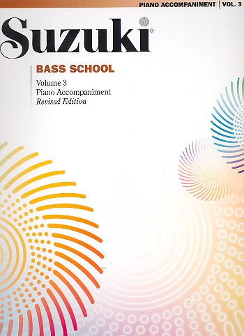 Suzuki Bass School vol.3 piano accompaniment