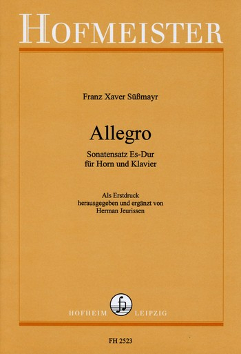 Allegro für Horn in Es und Klavier