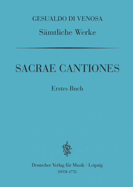 Sacrae cantiones Band 1 für gem Chor a cappella