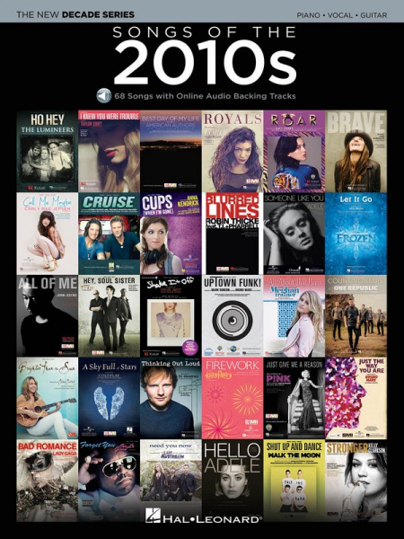 Songs of the 2010s (+Online Audio Access) songbook piano/vocal/guitar