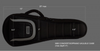 Vorschau: Gig Bag MONO Cases Vorschau: Gig Bag MONO Cases M80-UC-BLK Concert Ukulele - Black
