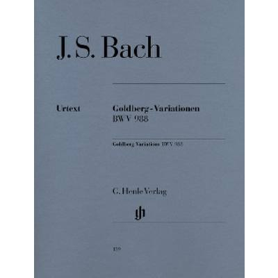 Notenbuch Goldberg Variationen BWV 988
