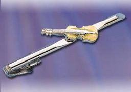 Krawattennadel mit Motiv Art of Music Geige K24