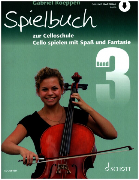 Spielband Cello spielen mit Spaß und Fantasie 3 - Spielbuch