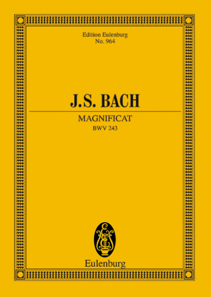 Magnificat D-Dur BWV243 für Soli, gem Chor und Orchester
