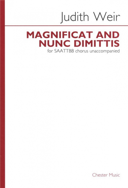 Magnificat and Nunc dimittis for mixed chorus a cappella