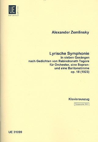 Lyrische Sinfonie op.18 für Sopran, Bariton und Orchester