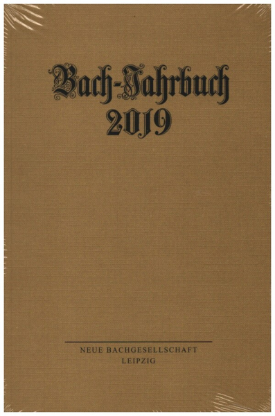 Bach Jahrbuch 2019