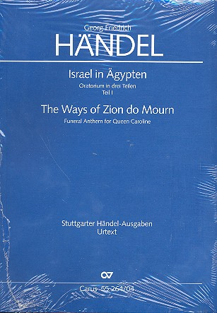 Israel in Ägypten HWV54 Teil 1-3 für Soli, gem Chor und Orchester