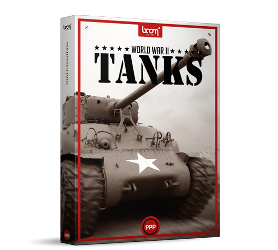 Sound Library (Download) Boom World War 2 Tanks