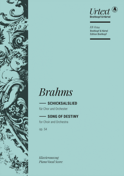 Schicksalslied op.54 für gem Chor und Orchester