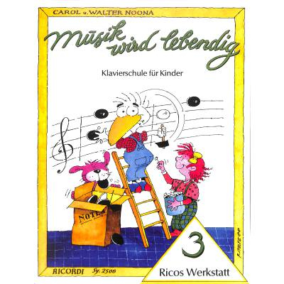 Klavierschule Ricos Werkstatt Band 3