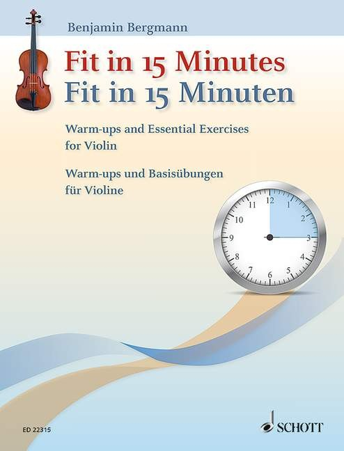 Schott Music Gmbh & Co.kg Übungen Für Violine Fit In 15 Minuten