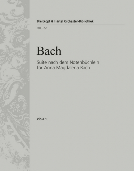 Suite aus dem 'Notenbüchlein für Anna Magdalena Bach' für Orchester