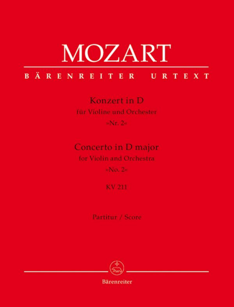 Konzert D-Dur KV211 für Violine und Orchester