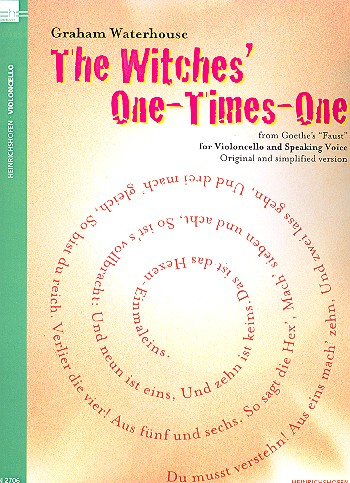 The Witches&#039; One-Times-One for speaking voice and violoncello