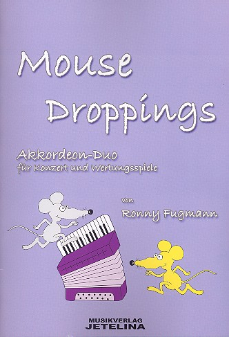 Mouse Droppings für 2 Akkordeons Partitur und Stimmen