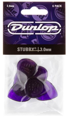 Plektrenpack Dunlop Stubby Jazz 3.00