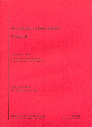 Zwei Herzen im Dreivierteltakt für Salonorchester