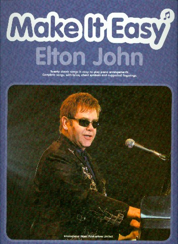 Make it easy: Elton John easy piano/vocal
