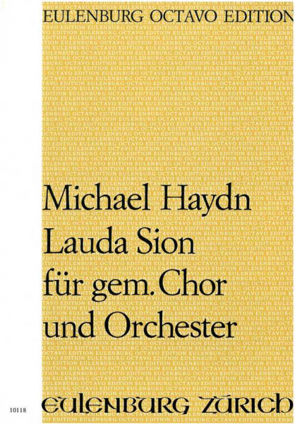Lauda Sion für gem Chor und Orchester