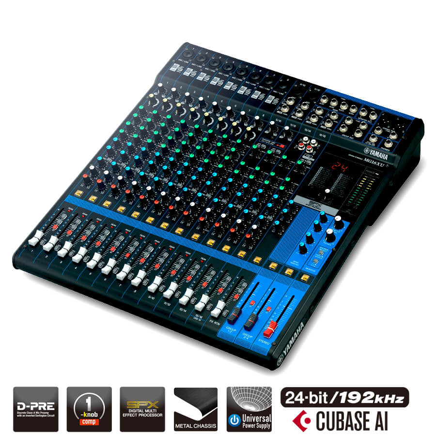 Yamaha Mg16xu 16-Kanal Mischpult Analogmixer - Image 4