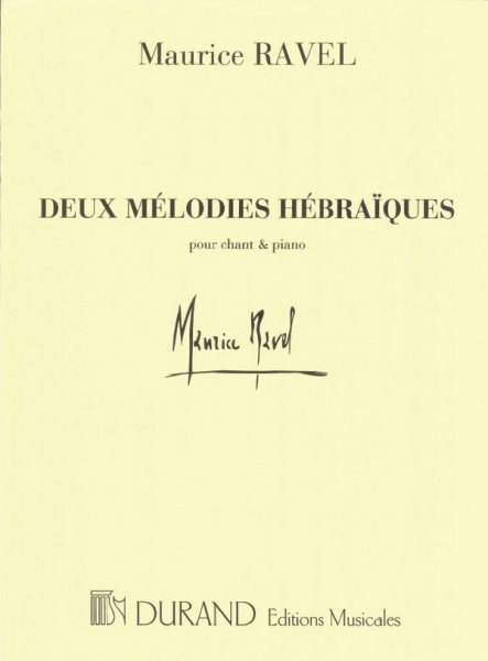 2 mélodies hébraiques pour voix moyenne et piano (he/yi/fr)