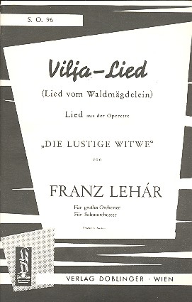 Vilja-Lied aus Die lustige Witwe für Salonorchester