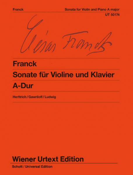 Sonate A-Dur für Violine und Klavier