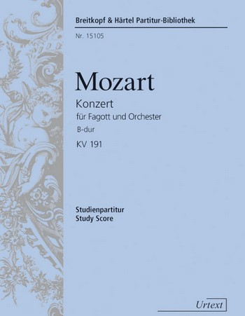 Konzert B-Dur KV191 für Fagott und Orchester