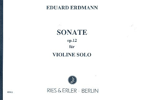 Sonate op.12 für Violine solo