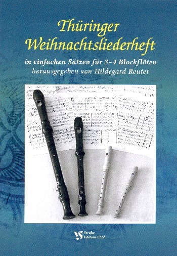 Thüringer Weihnachtsliederheft für 3-4 Blockflöten (SATB)