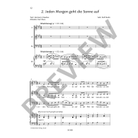 Vorschau: Chorpartitur Chor zu Vorschau: Chorpartitur Chor zu dritt Band 4 - Kein schöner Land