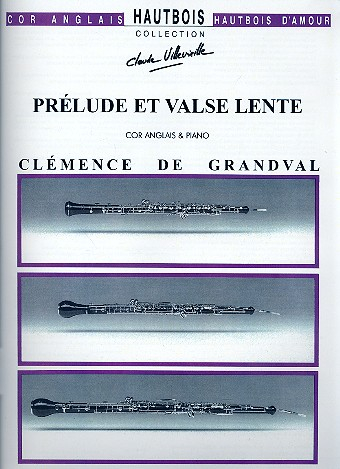 Prélude et valse lente pour cor anglais et piano