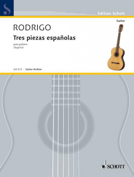 3 piezas espanolas für Gitarre