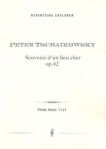 Souvenir d&#039;un lieu cher op.42 für Violine und Orchester
