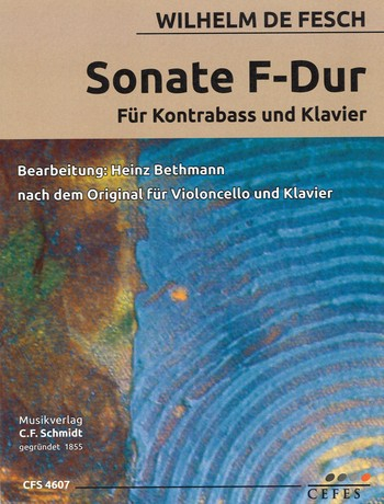 Sonate F-Dur für Kontrabass und Klavier