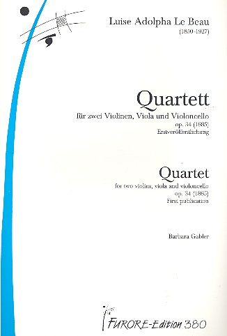 Streichquartett op.34 für zwei Violinen, Viola und Violoncello