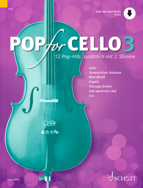 Spielband für Cello Pop for Cello 3