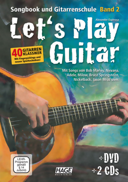 Schule für Gitarre Let´s play Guitar 2