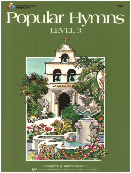Popular Hymns level 3 for piano