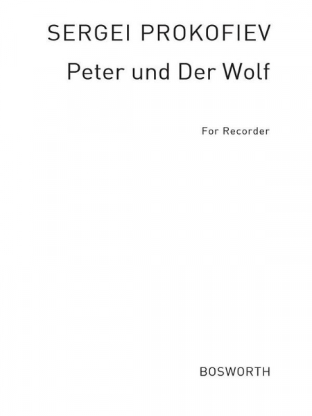 Peter und der Wolf für Sopranblockflöte solo