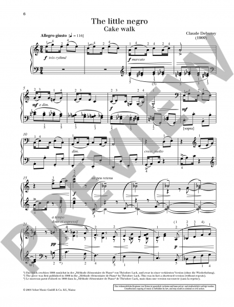 Spielstücke für Klavier Berühmte Klavierstücke