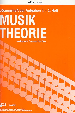 Arbeitsbuch Musik Theorie 1-3 Lösungsheft